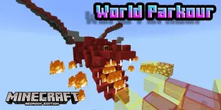 World Parkour Map (1.19) – MCPE/Bedrock