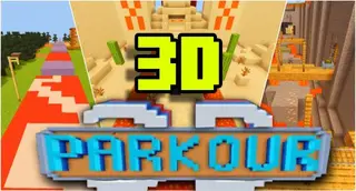 Parkour 3D Map (1.19) – MCPE/Bedrock