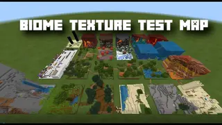 Biome Texture Test Map (1.19) – Java/Bedrock Edition