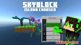 Skyblock – Island Chooser Map (1.19, 1.18) – MCPE/Bedrock