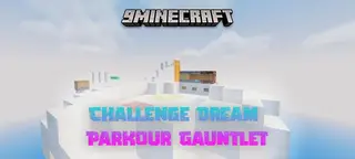 Challenge Dream Map (1.19, 1.18) – MCPE/Bedrock Parkour Gauntlet