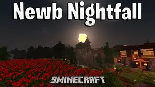 Newb Nightfall Shader (1.26+) – Moody Medieval Skies And Smooth Water On Mobile