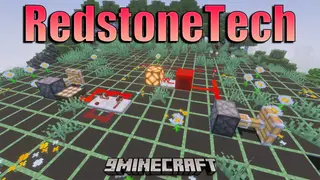RedstoneTech Shader (1.26+) – Redstone Signal Numbers And Glowing Ores