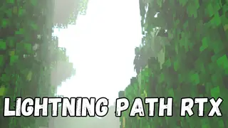 Lightning Path RTX Shader (1.26+) – MCPE/Bedrock