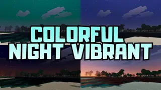 Colorful Night Vibrant Shader (1.26+) – MCPE/Bedrock