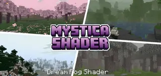 Mystica Shader (1.21.20+) – MCPE/Bedrock Dream Fog Shader