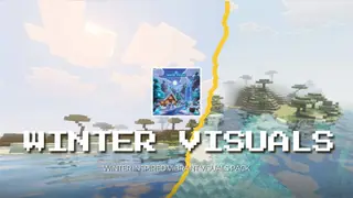 Winter Visual Shader (1.21+) – MCPE/Bedrock