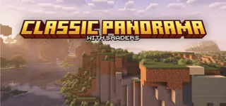 Classic Panorama with Shaders (1.21, 1.20) – MCPE/Bedrock