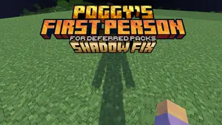 Poggy's First Person Shadow Fix Pack (1.20) – MCPE/Bedrock