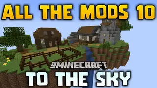 All The Mods 10 To The Sky Modpack (1.21.1, 1.21) – Skyblock Reinvented