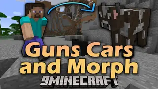 Guns Cars and Morph Modpack (1.20.1, 1.16.5) – Tech-Fantasy, Mutants