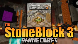FTB Stoneblock 3 Modpack (1.18.2) – Build A Base That Really Rocks