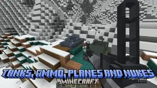 Tanks, Ammo, Planes and Nukes Modpack (1.20.1, 1.20) – Dominate the Battlefield