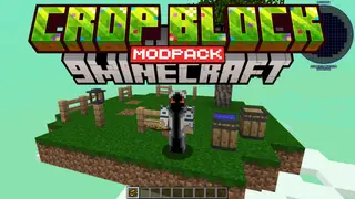 Crop Block Modpack (1.12.2) – A Farming Adventure