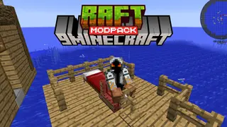 Raft Modpack (1.12.2) – Build Your Floating Fortress