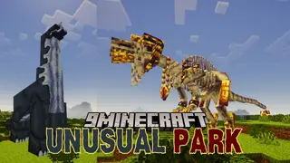 Unusual Park Modpack (1.21.1, 1.21) – Diverse Dinosaurs