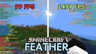 Feather Modpack (1.21.1, 1.20.1) – Lightweight Vanilla Plus Client