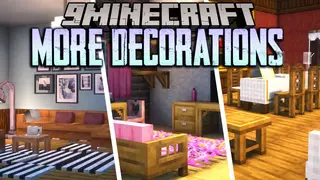 More Decorations Modpack (1.21.1, 1.20.1) – The Best Furniture Modpack