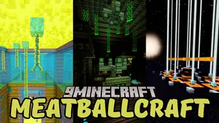 MeatballCraft Modpack (1.12.2) – A Unique Blend of Tech, Automation, and Combat