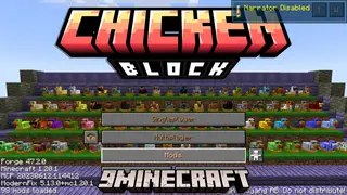 Chicken Block Modpack (1.20.1) – Thrive in a World With Nothing But Chickens
