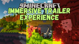 Immersive Trailer Experience Modpack (1.20.1, 1.19.4) – Visual, Audio Improvements, and Player Animations