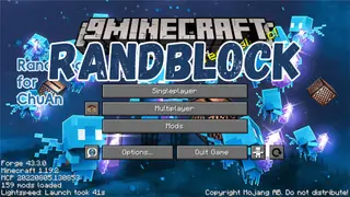 RandBlock Modpack (1.19.2) – Randomly Refreshed Drops Every 3 Minutes