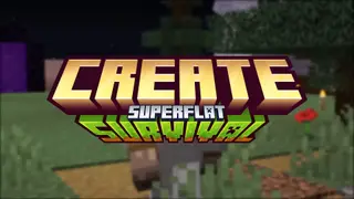 Create Superflat Survival Modpack (1.20.1) – Starting Out with Nothing