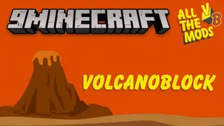 All the Mods Volcano Block Modpack (1.19.2) – Skyblock in Lava