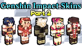 Top 25 Genshin Impact Skins for Minecraft In 2023 [Part 2]