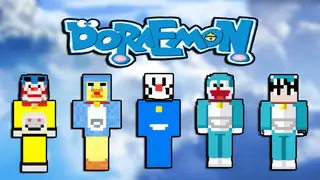 Best Doraemon Minecraft Skins In 2023