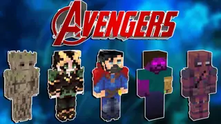 The Coolest Marvel-Themed Skins For Minecraft In 2023