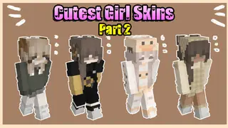 Cutest Minecraft Girl Skins in 2023 [Part 2]