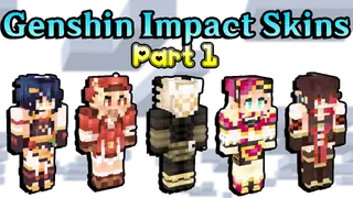 Top 25 Genshin Impact Skins for Minecraft In 2023 [Part 1]