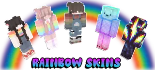 The Cutest Rainbow-Themed Minecraft Skins in 2023