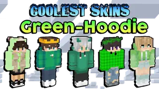 Coolest Green Hoodie Minecraft Skins in 2023