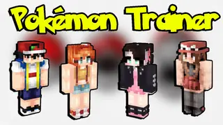Top 15 Pokémon Trainer Skins For Minecraft in 2023