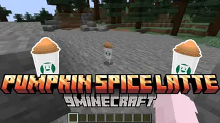 Pumpkin Spice Latte Mod (26.2, 1.20.1) – Speed, Jump and Mining Boosts