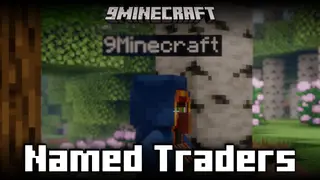 Named Traders Mod (26.2, 1.20.1) – Name Traders To Prevent Despawning