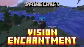 Vision Enchantment Mod (26.2, 1.21.1) – Enchantment Creates Night Vision