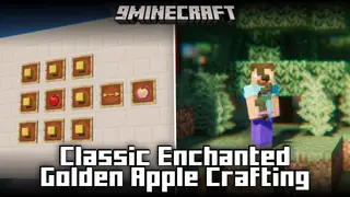 Classic Enchanted Golden Apple Crafting Mod (26.2, 1.20.1) – Crafting Recipe For Enchanted Golden Apples