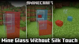 Mine Glass Without Silk Touch Mod (26.2, 1.21.1)