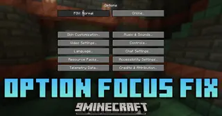 Option Focus Fix Mod (26.1.2, 1.20.1) – Fix Persistent UI Focus