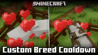 Custom Breed Cooldown Mod (26.2, 1.21.1) – Makes The Breeding Cooldown Customizable