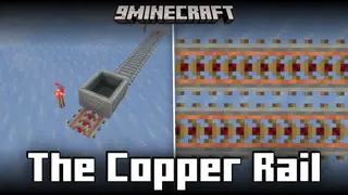 The Copper Rail Mod (26.2, 1.20.1) – Directional Rails Crafted Using Copper