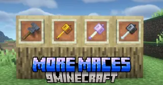 More Maces Mod (26.2, 1.21.1) – 4 New Maces