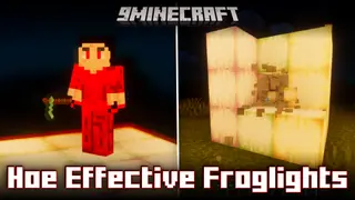Hoe Effective Froglights Mod (26.2, 1.20.1) – Mine Froglights Faster Using Hoes