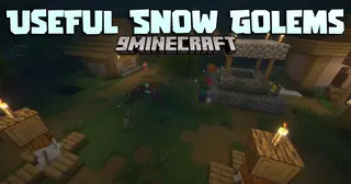 Useful Snow Golems Mod (26.2, 1.21.1) – Defense In The Snow