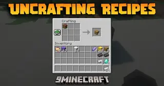Uncrafting Recipes Mod (26.2, 1.20.1) – Get Your Materials Back