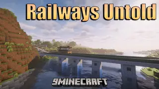 Railways Untold Mod (1.21.1, 1.20.1) – Generates Infinite Create Train Tracks