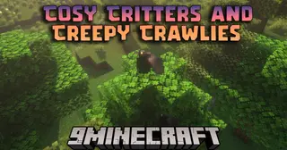 Cosy Critters And Creepy Crawlies Mod (26.2, 1.20.1) – Tiny Creatures, Big Ambience